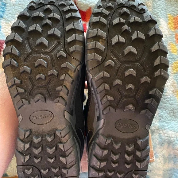 NORTIV 8 Men's Waterproof Hiking Boots Mid Trekking Lightweight Mountaineering - Picture 5 of 5